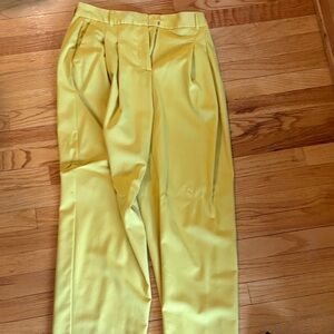 SAMSOE Yellow Wide Leg Pants